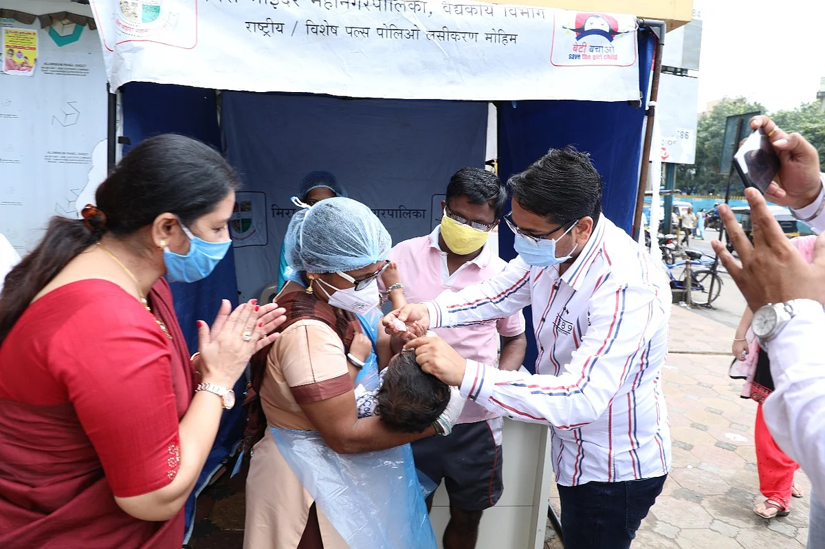 Mira Bhayandar: MBMC starts Pulse Polio immunization drive