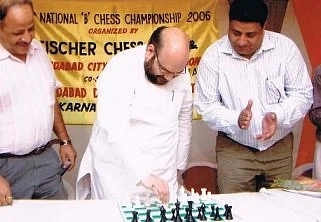 Amit Shah became the President of “Gujarat Chess Association” in 2006.