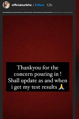 After 'Naagin 5' actor Sharad Malhotra tests positive, co-star Surbhi Chandna undergoes COVID-19 test