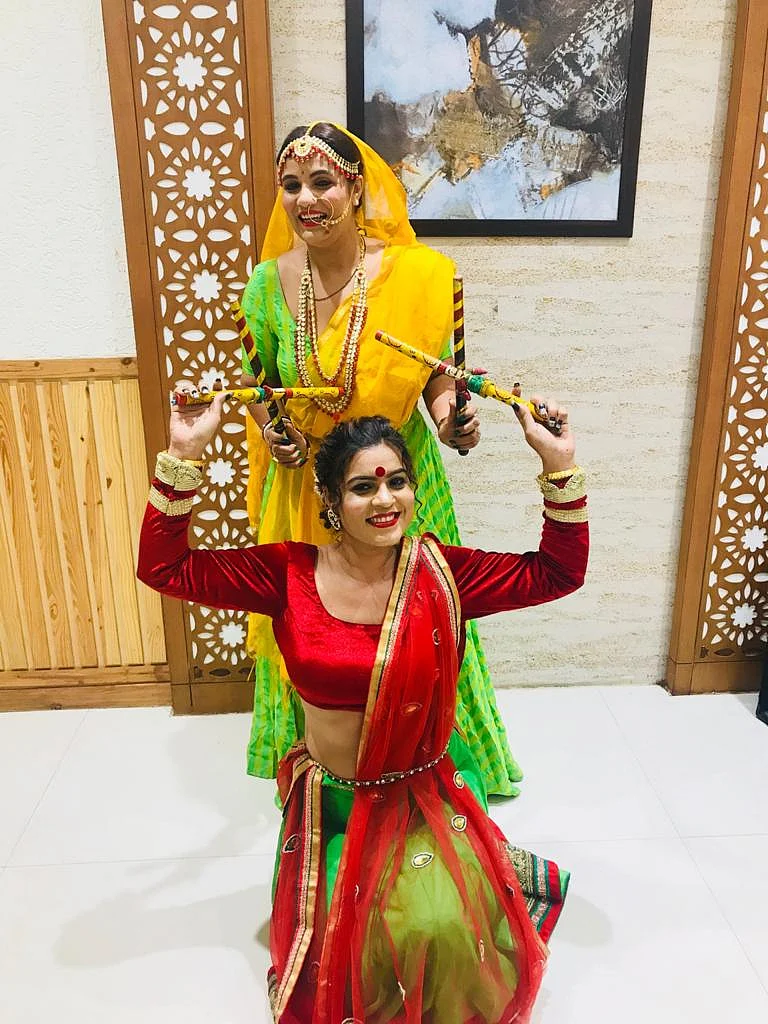 Bhopal: With all COVID norms in place, Classic women Group holds Garba and Dandiya night