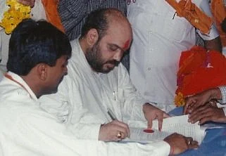 In 1997, Amit Shah was nominated for the first time as a BJP candidate from BJP's Sarkhej Legislative Assembly and won the election.