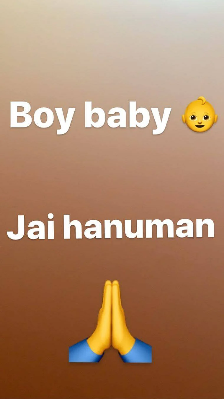 Late Chiranjeevi Sarja's wife Meghana Raj welcomes baby boy; see pics