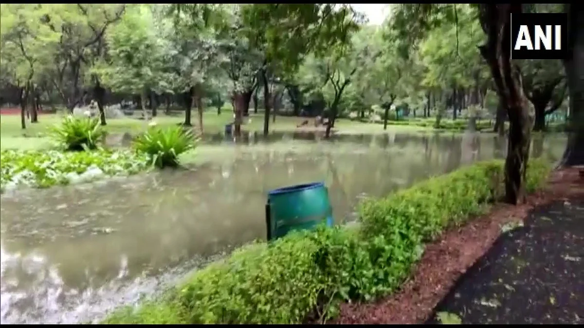 Nehru Zoological Park in Hyderabad sees waterlogging due to heavy rainfall