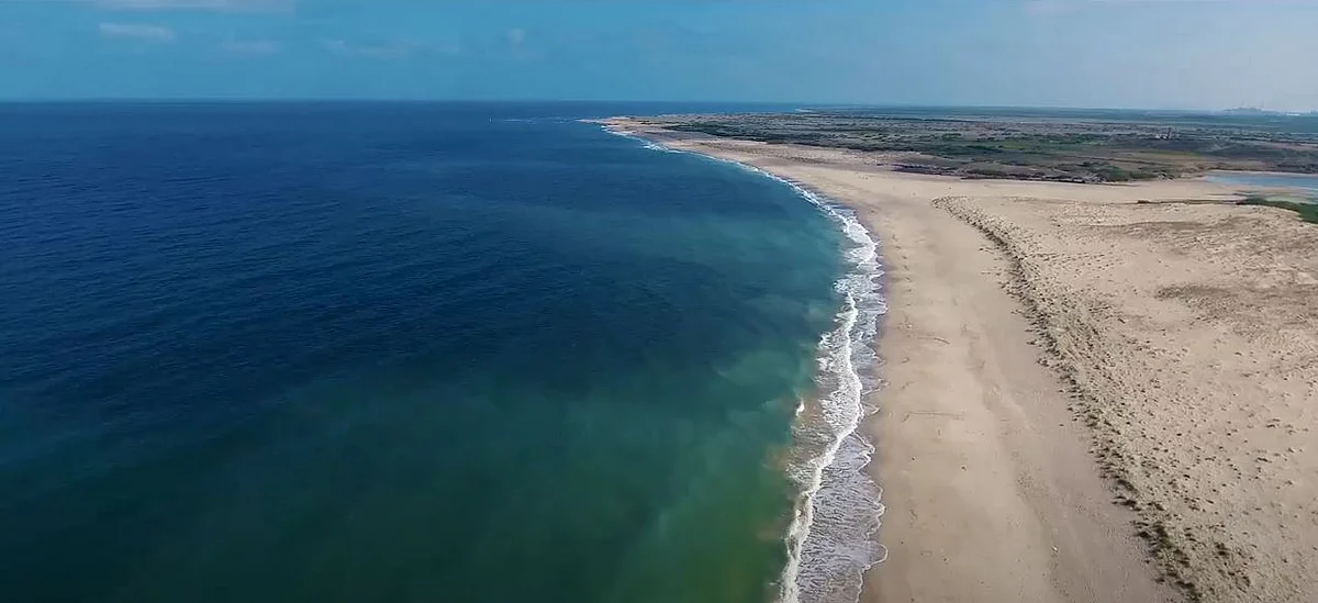 Shivrajpur beach in Dwarka