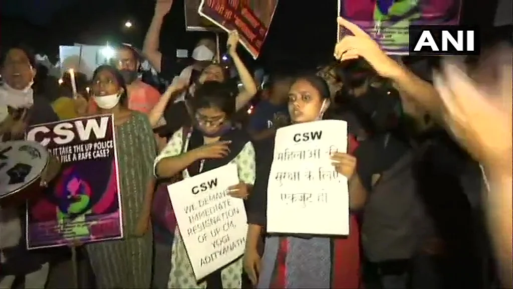 Civil society activists, students, women and members of various political outfits gathered at the Jantar Mantar.