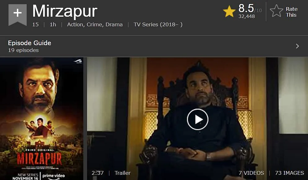 Die-hard 'Mirzapur 2' fans shun ‘boycotting’ trolls who gave 1-star ratings on IMDb