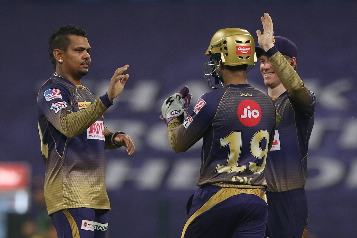 sunil narine jersey number