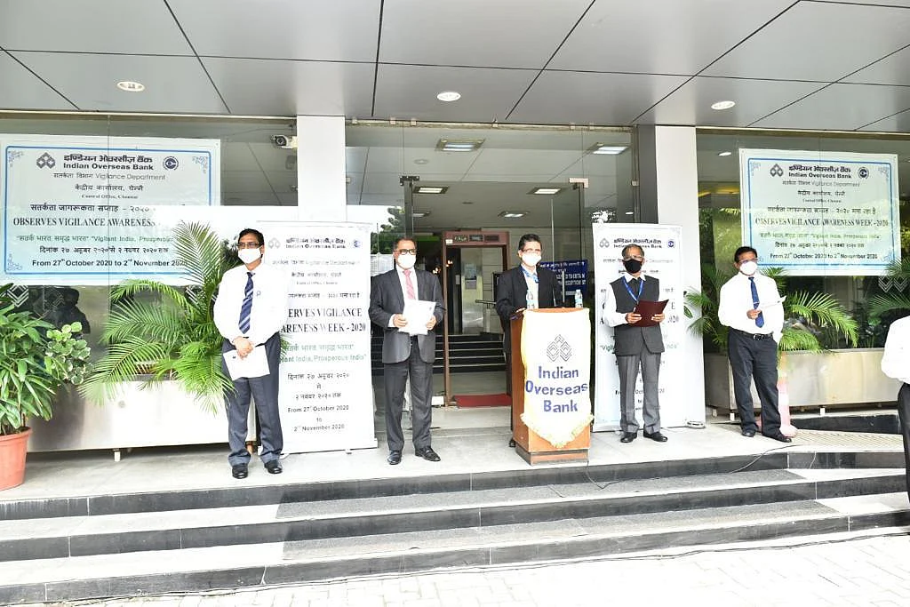Indian Overseas Bank observes Vigilance Awareness Week