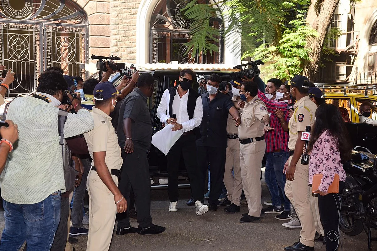 In Pics: Actor Arjun Rampal reaches NCB office for questioning