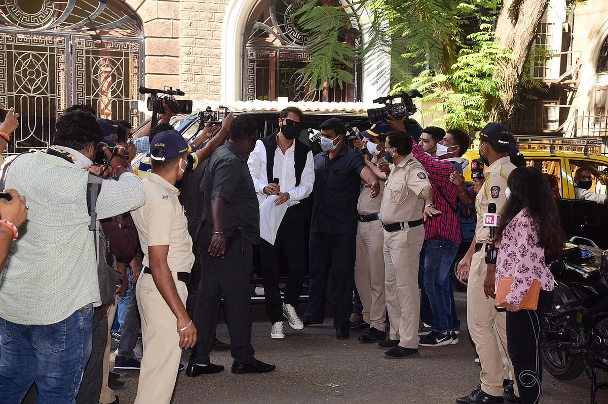 In Pics: Actor Arjun Rampal reaches NCB office for questioning