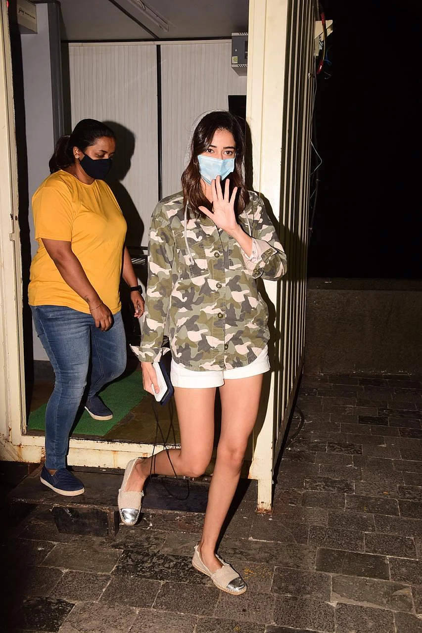 Ananya Pandey and Sidharth at Gateway of India