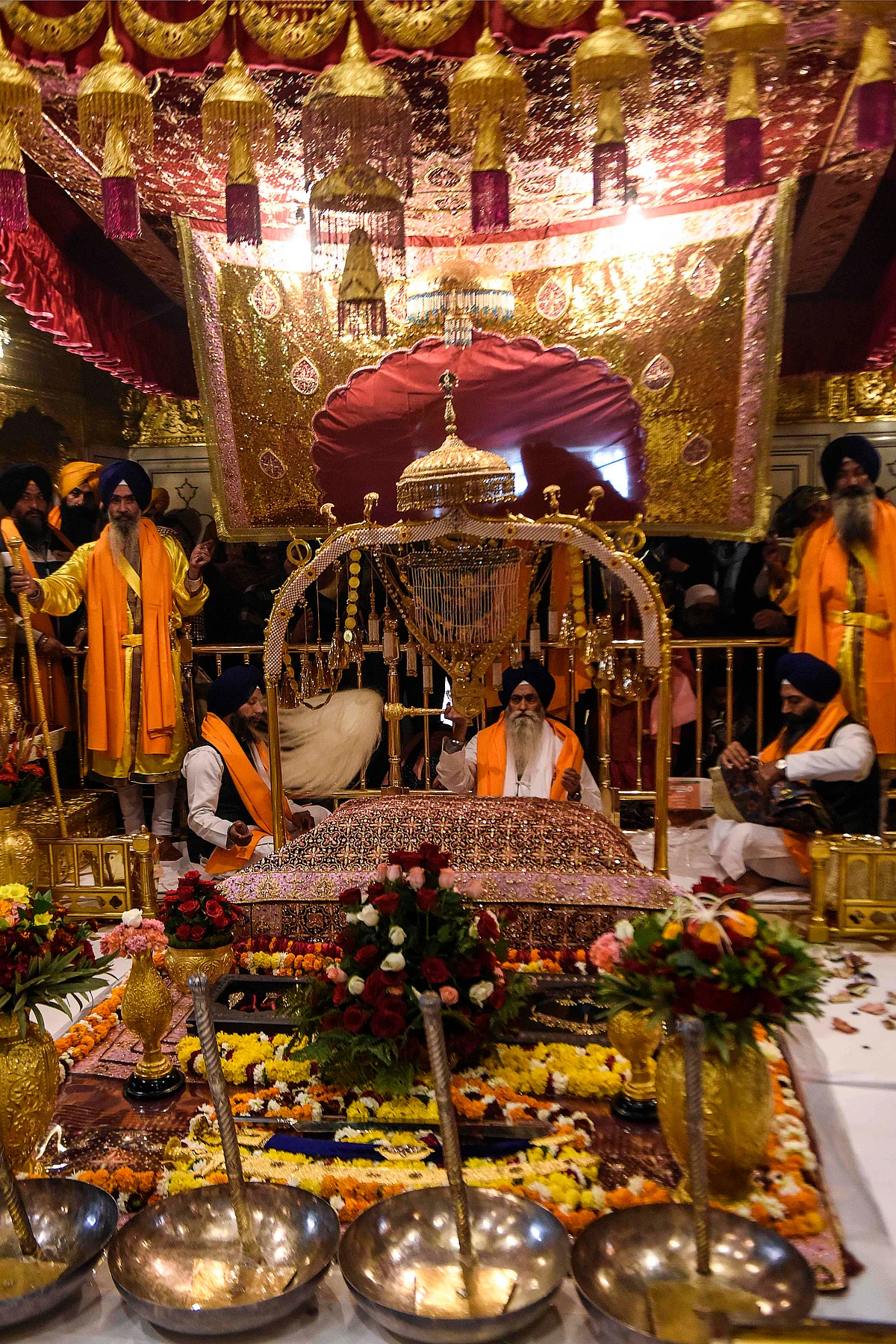 In pics: Devotees offer prayers at Golden Temple on Guru Nanak Jayanti