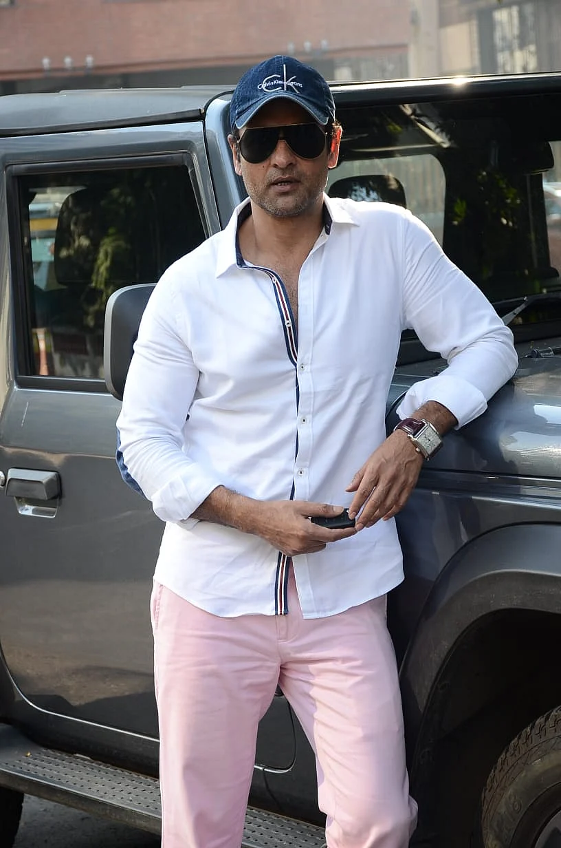 Ronit Roy at a salon in Juhu