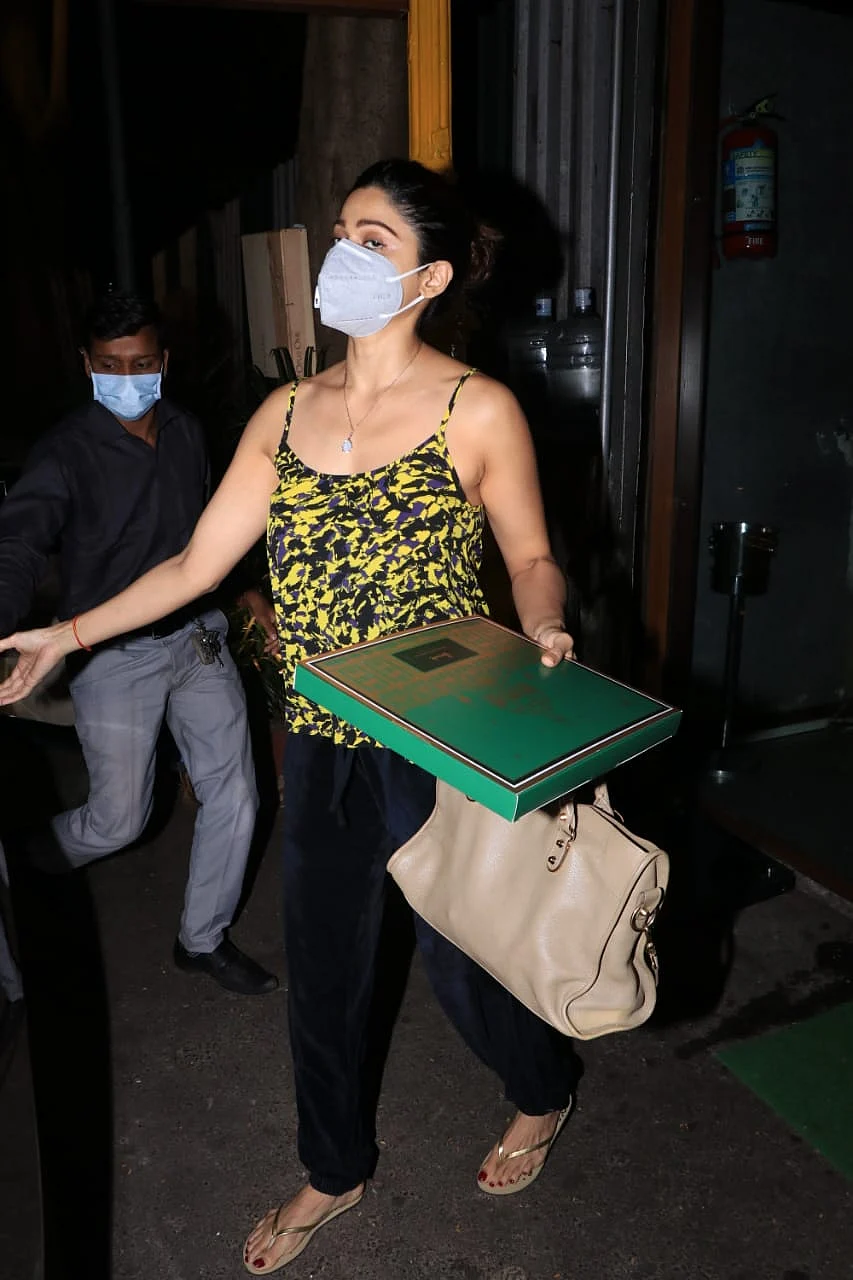 Shamita Shetty Snapped In Juhu