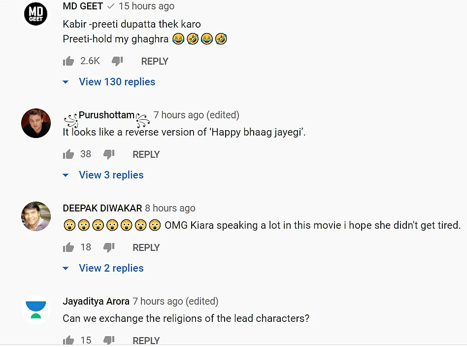 'Kiara has more dialogues than her entire career': 'Indoo Ki Jawani' trailer gets hilarious reactions