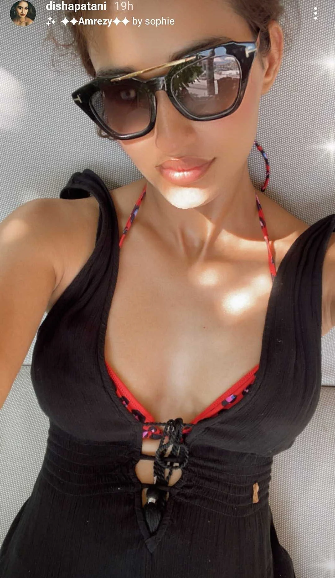 Disha Patani treats fans with sizzling bikini pics from her exotic vacay