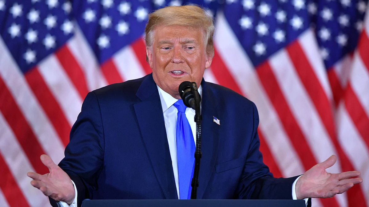 Watch: NBC mutes Donald Trump as he tells 'lies' LIVE on-air
