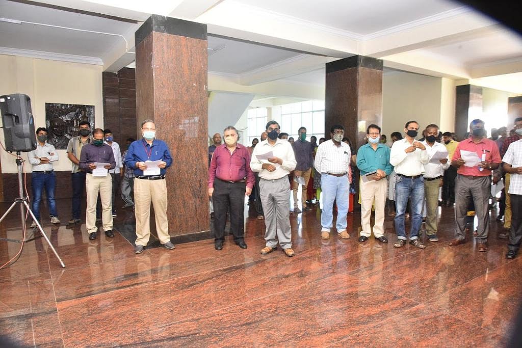 South Western Railway celebrates Constitution Day to commemorate the adoption of the Constitution