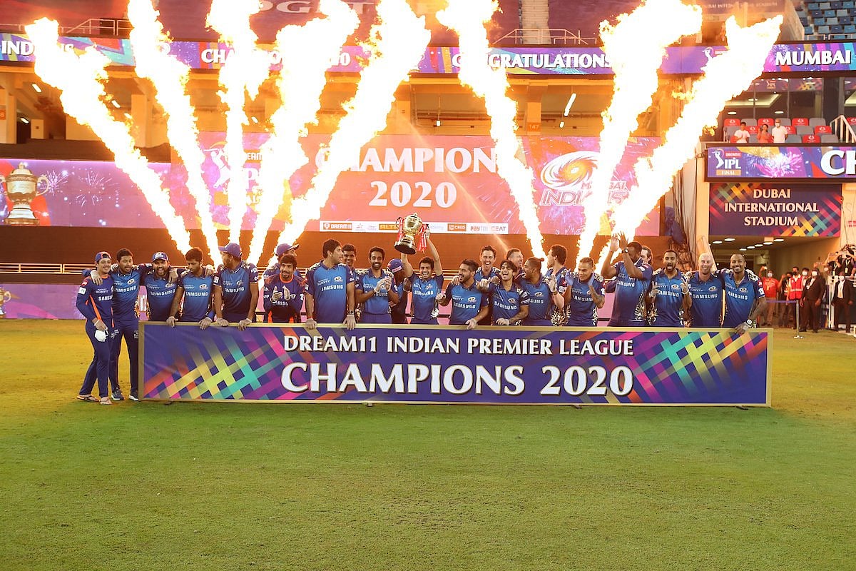 IPL 2020 Mumbai Indians beat Delhi Capitals by 5wickets to lift