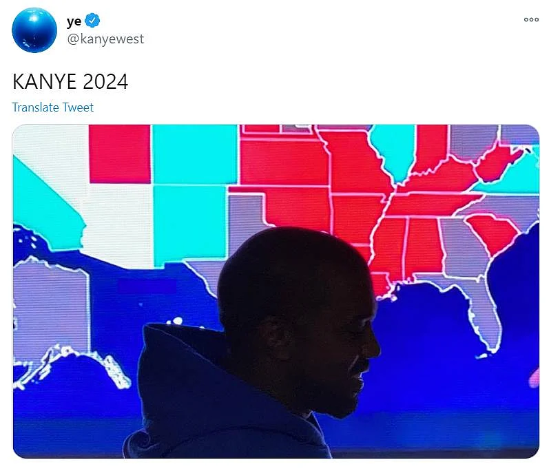 Kanye West concedes defeat after getting only 57,000 votes; eyes at 2024 US Presidential elections