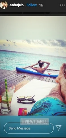 'DND' vacay: Tara Sutaria to celebrate birthday with beau Aadar Jain in Maldives