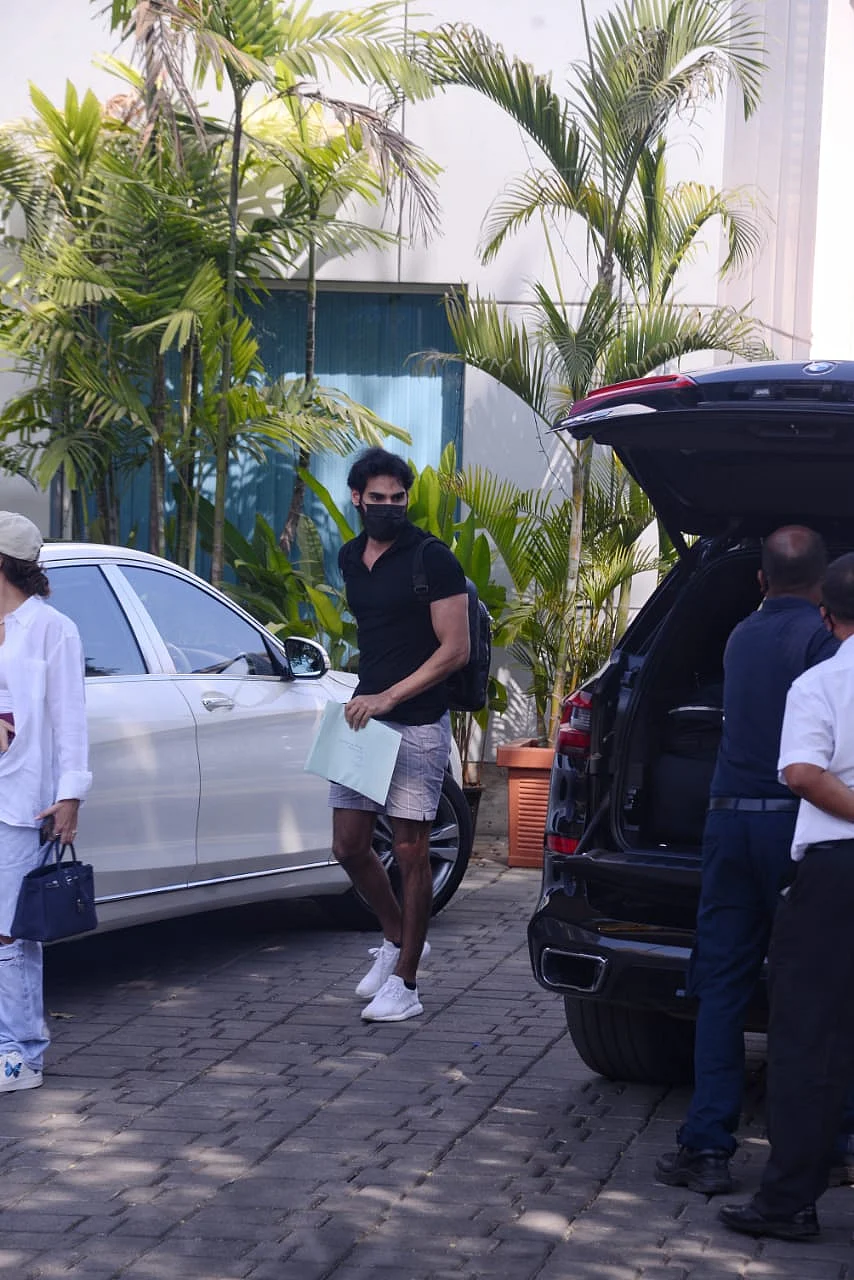 In Pics: Ahan Shetty jets off with rumoured girlfriend Tania Shroff