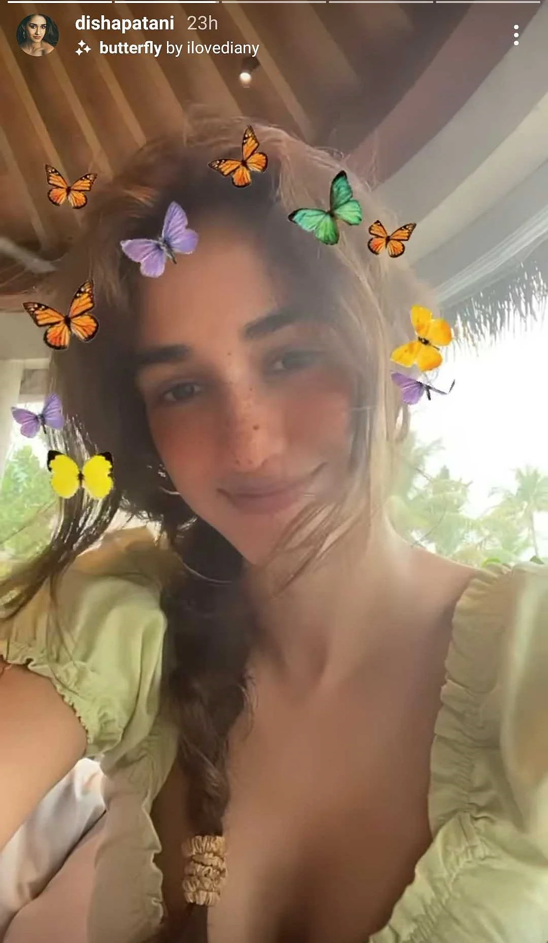 Disha Patani treats fans with sizzling bikini pics from her exotic vacay