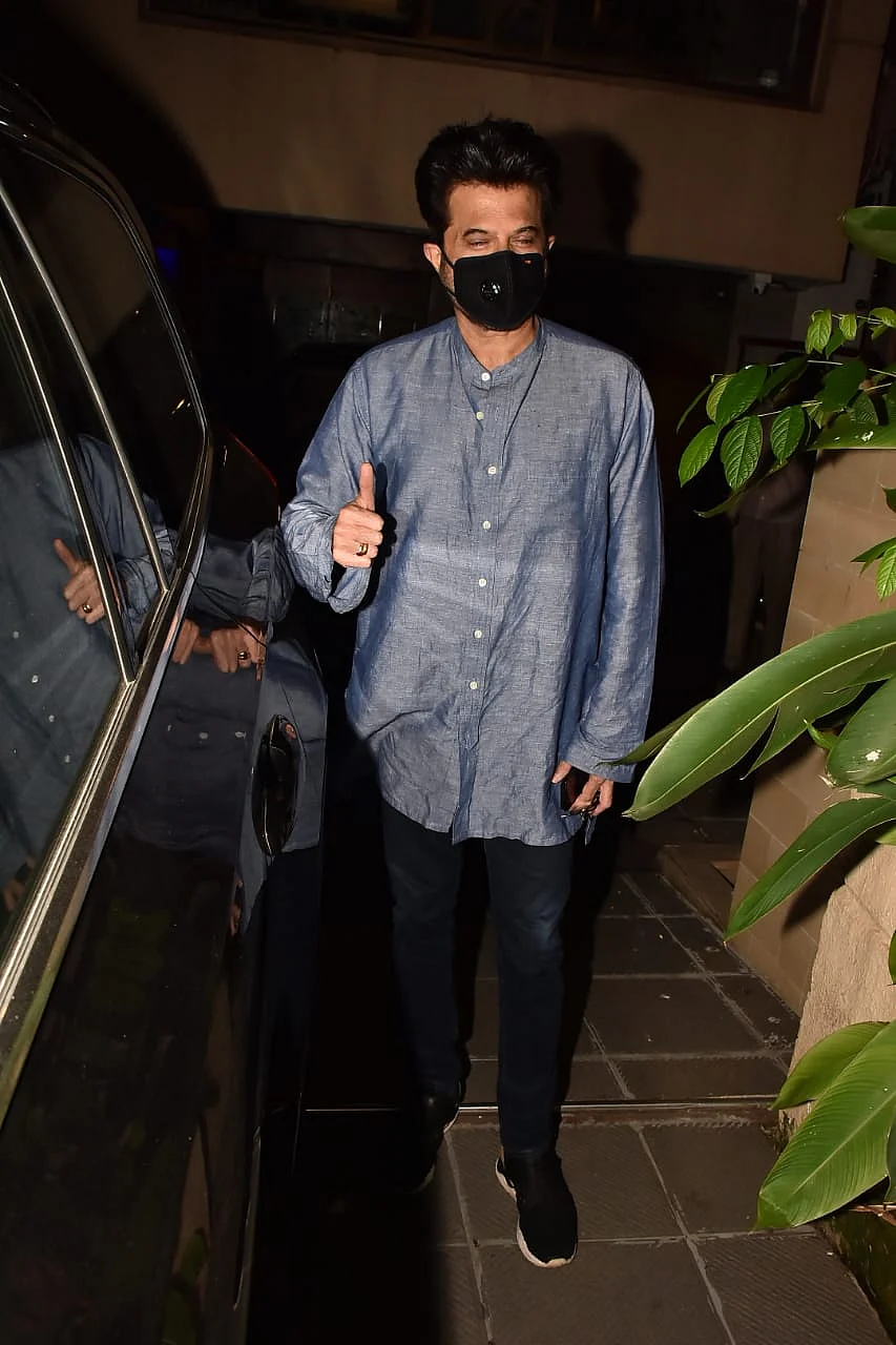 Anil Kapoor at a clinic in Bandra