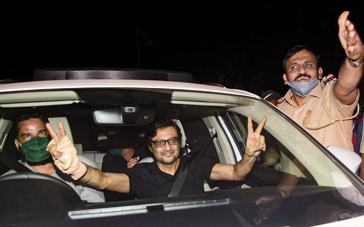 Arnab Goswami is out of jail after SC grants interim bail