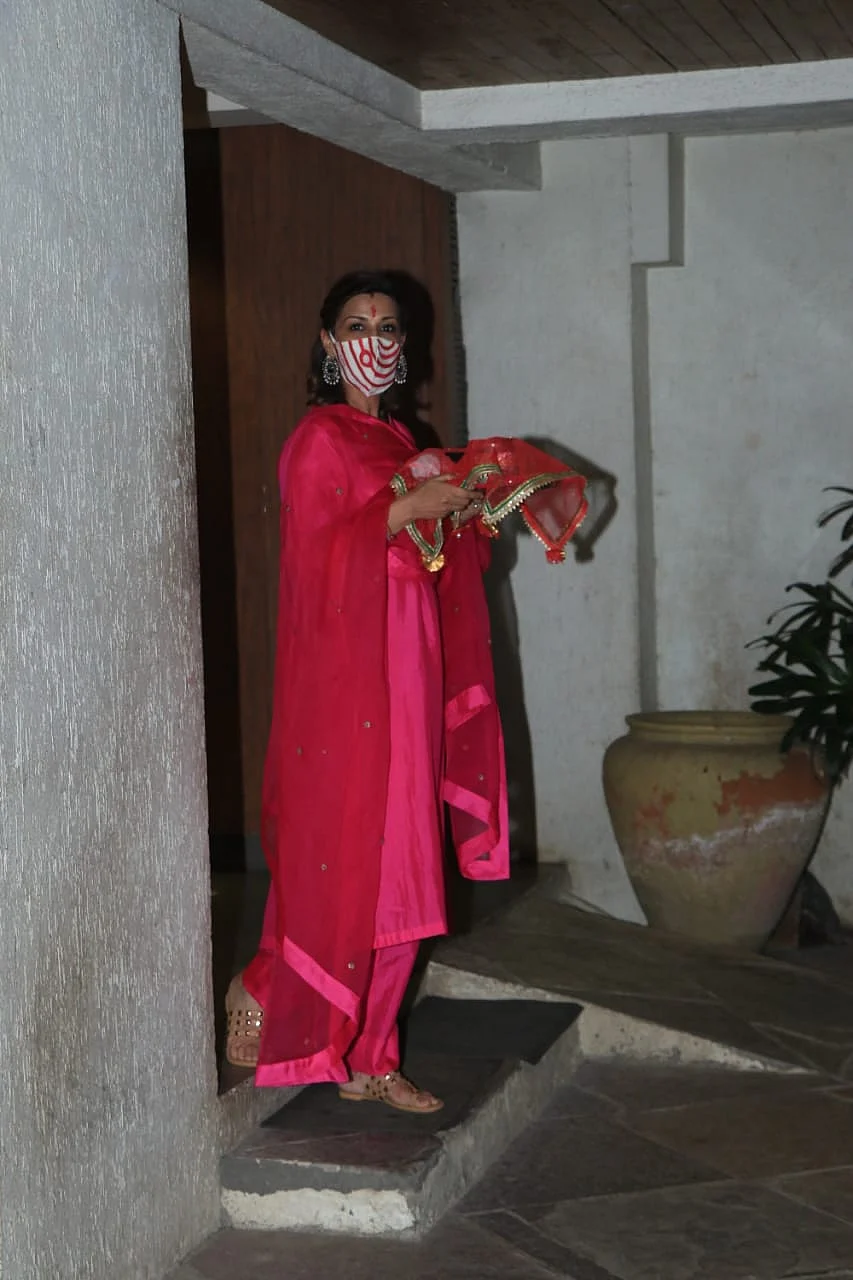 In Pics: Shilpa Shetty Kundra, Natasha Dalal and others attend Anil Kapoor's wife Sunita's Karva Chauth celebrations