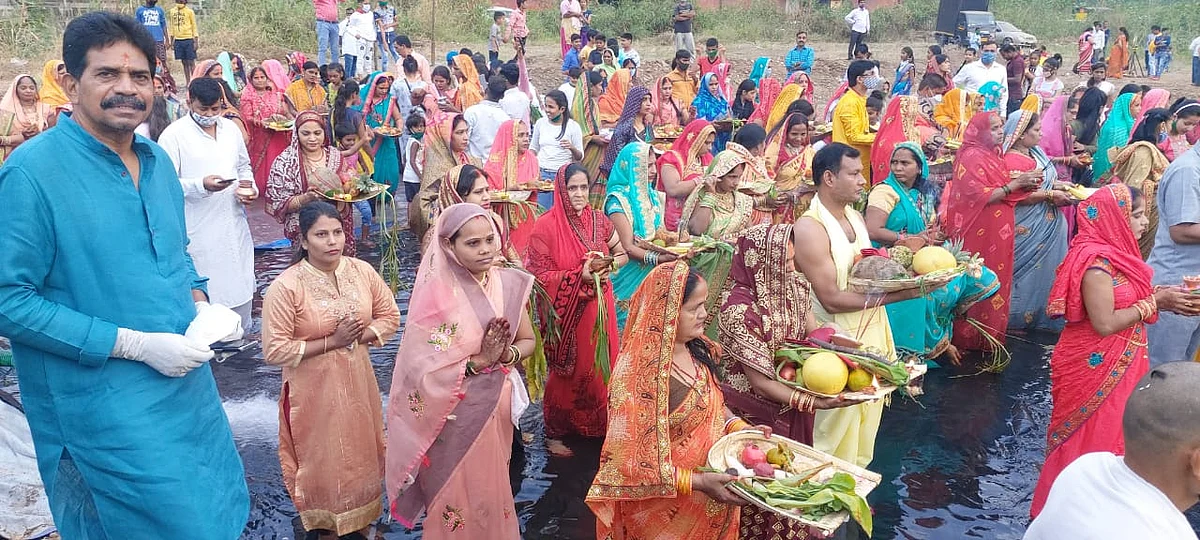 Mumbai celebrates a muted Chhath Puja amid COVID-19 pandemic