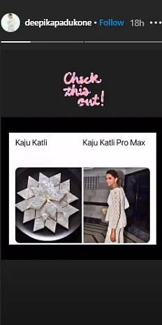 From Kaju Katli to Motichoor Ladoo, Deepika Padukone gives a thumbs up to memes about her Diwali ensembles