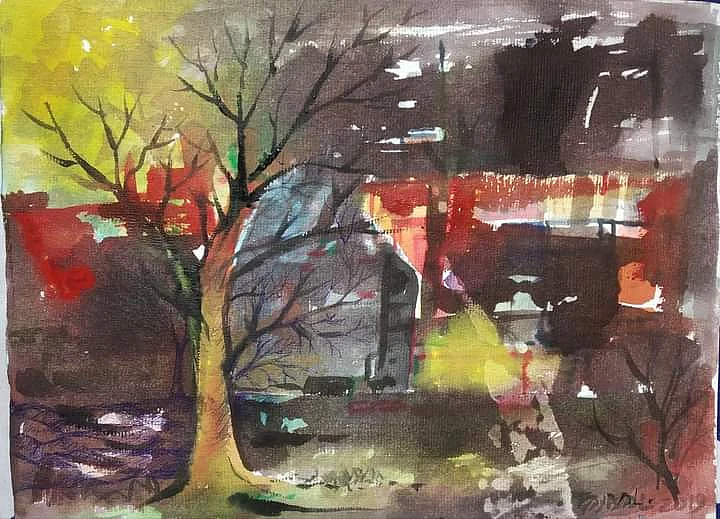 Bhopal: Tragedy-struck morning comes alive through the artist’s brush