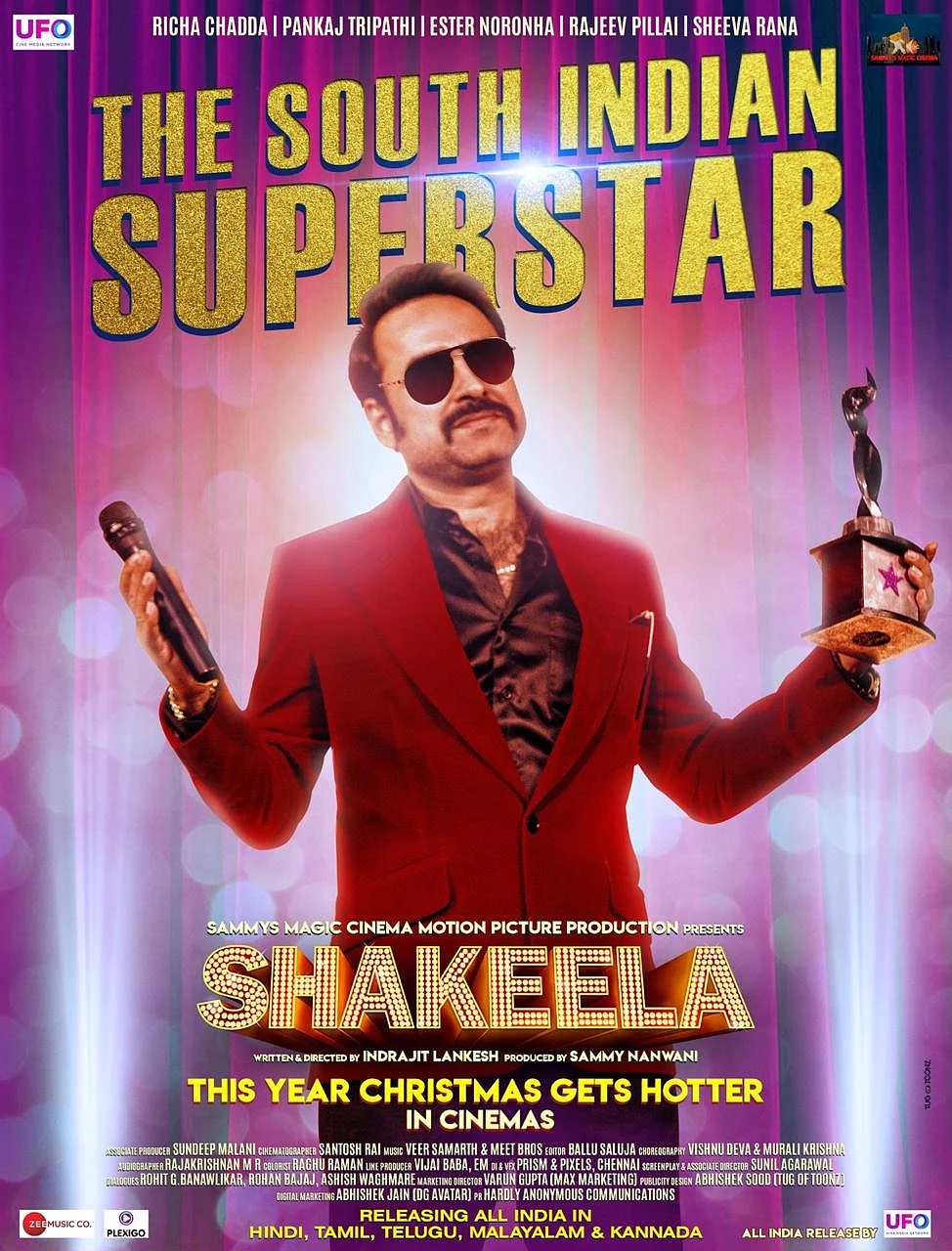 First Look: Pankaj Tripathi owns the screen as a south superstar in Richa Chadha's 'Shakeela'