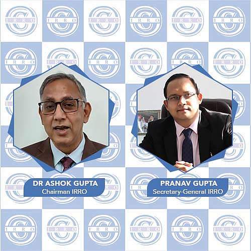 Pranav Gupta elected as the Secretary-General of IRRO, Dr Ashok Gupta becomes Chairman