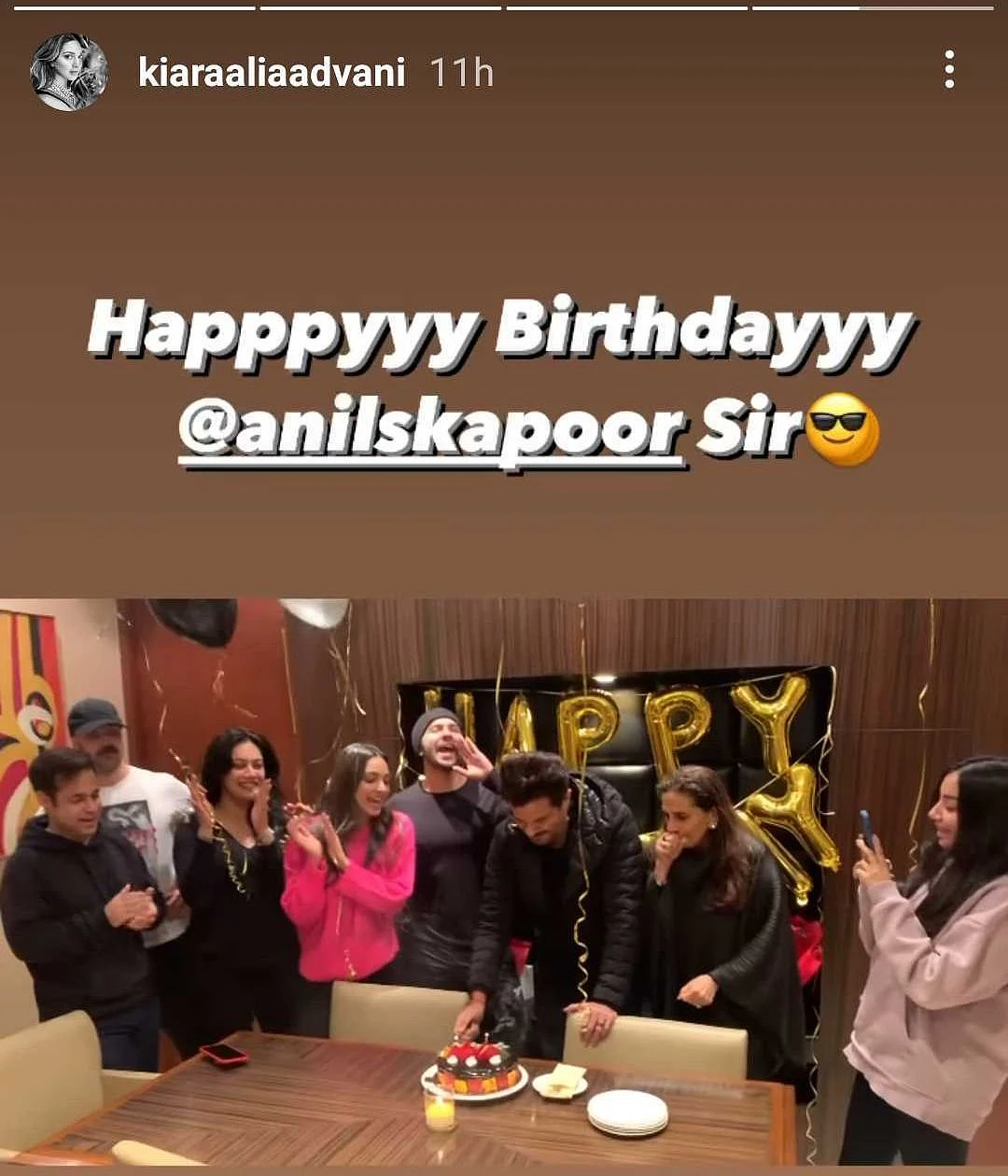 In Pics: Anil Kapoor celebrates 64th birthday with Kiara Advani, Varun Dhawan while filming 'Jug Jugg Jeeyo'