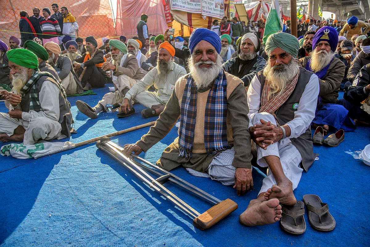 Kisan Diwas 2020: From 'pizza langer' to 'water cannon jump' - viral moments of farmer protests