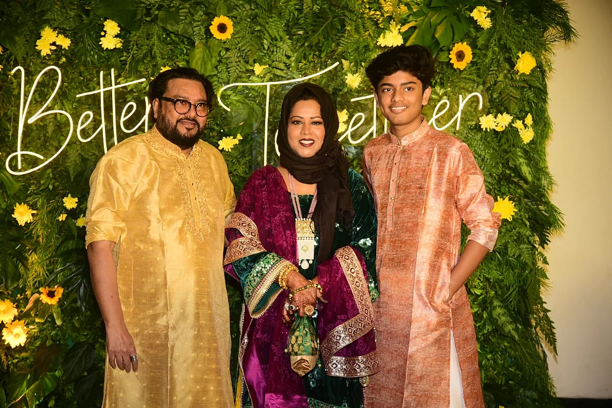 In Pics: Ismail Darbar, Nigaar Khan, Sandeep Ssingh and others attend Gauahar Khan's Mehendi ceremony