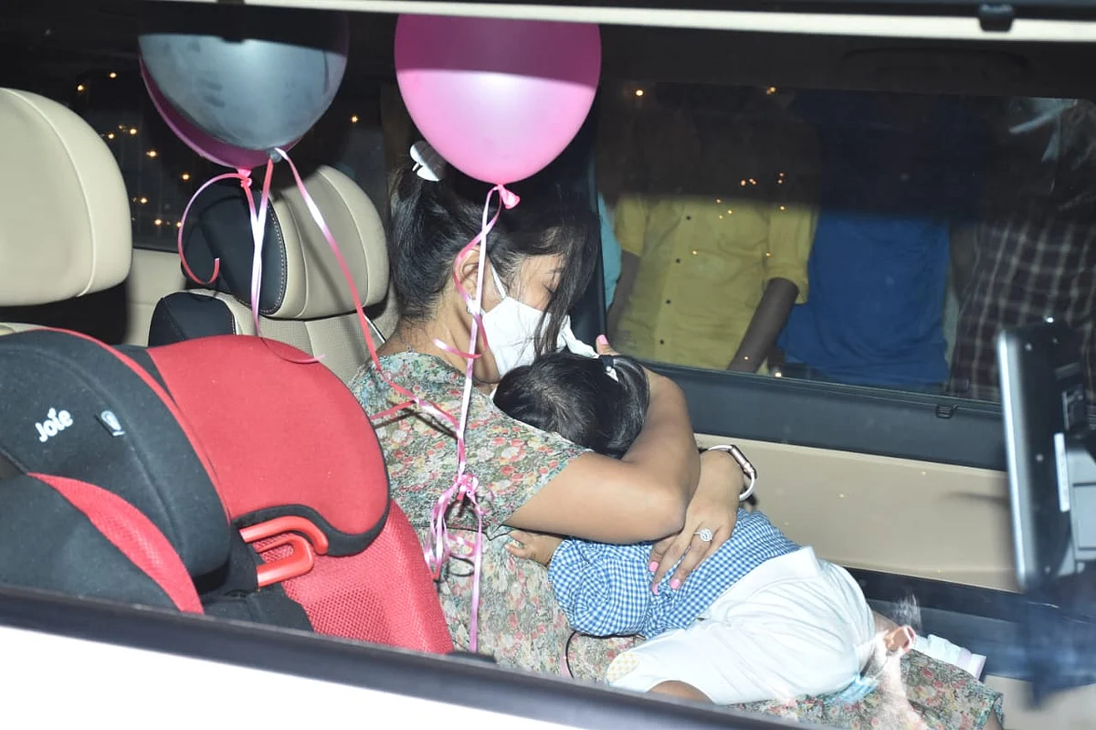 Rani Mukerji's daughter Adira turns 5: Karan Johar's twins Yash-Roohi, Tusshar Kapoor's son Laksshya attend birthday bash