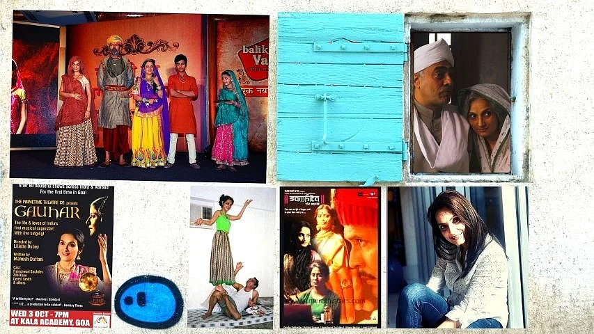 She has played on stage, in films and on television, girl and women characters of admirable stature: Rajeshwari Sachdev