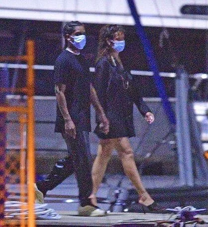 Rihanna spotted holding hands with A$AP Rocky in Barbados