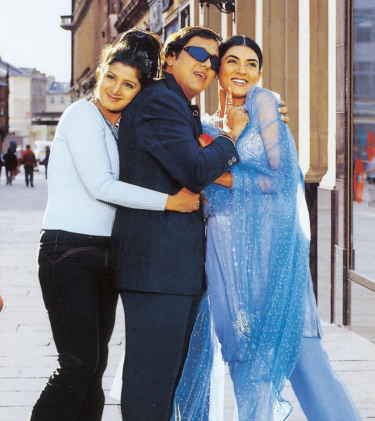 Govinda, Sushmita Sena and Rambha in Kyo Kii...Main Jhuth Nahin Bolta