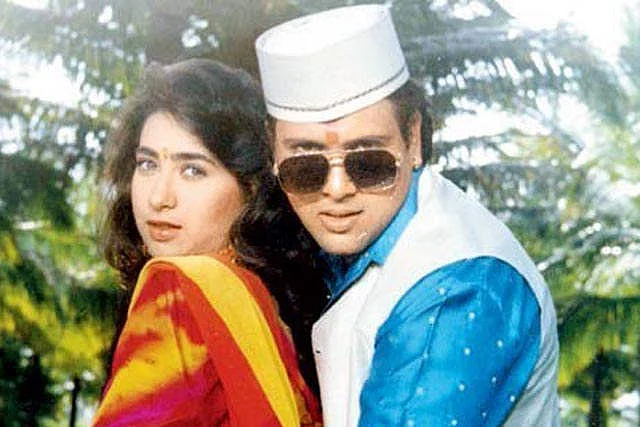 Govinda and Karisma Kapoor in Raja Babu