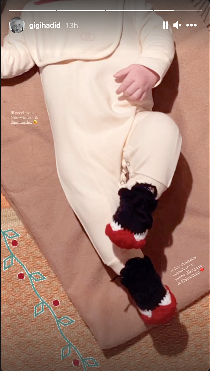 Gigi Hadid, Zayn Malik’s 3-month-old daughter, already owns a Gucci outfit worth Rs 17,000