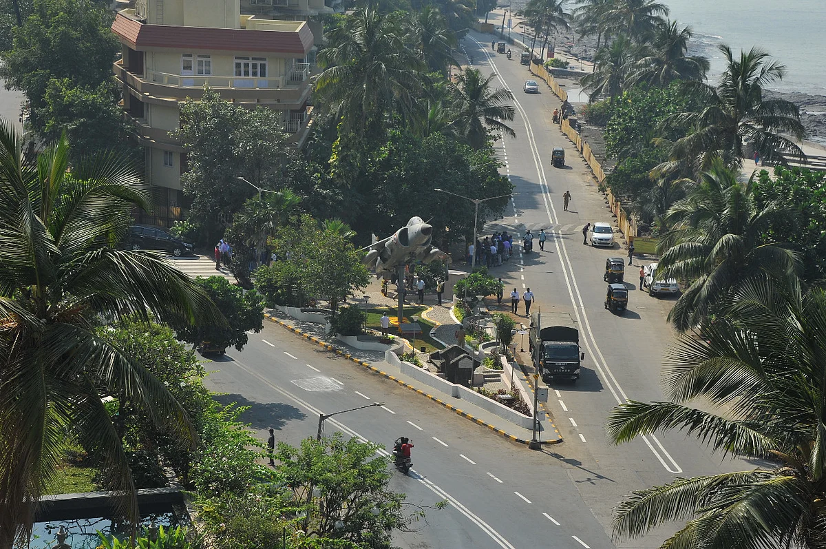 Mumbai gets first Sea Harrier jet monument at Bandstand