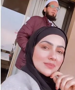In Pics: Just married Sana Khan, Anas Sayed share glimpses of their Kashmir honeymoon