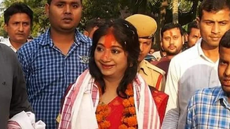 A photo of Assam BJP MLA Suman Haripriya.