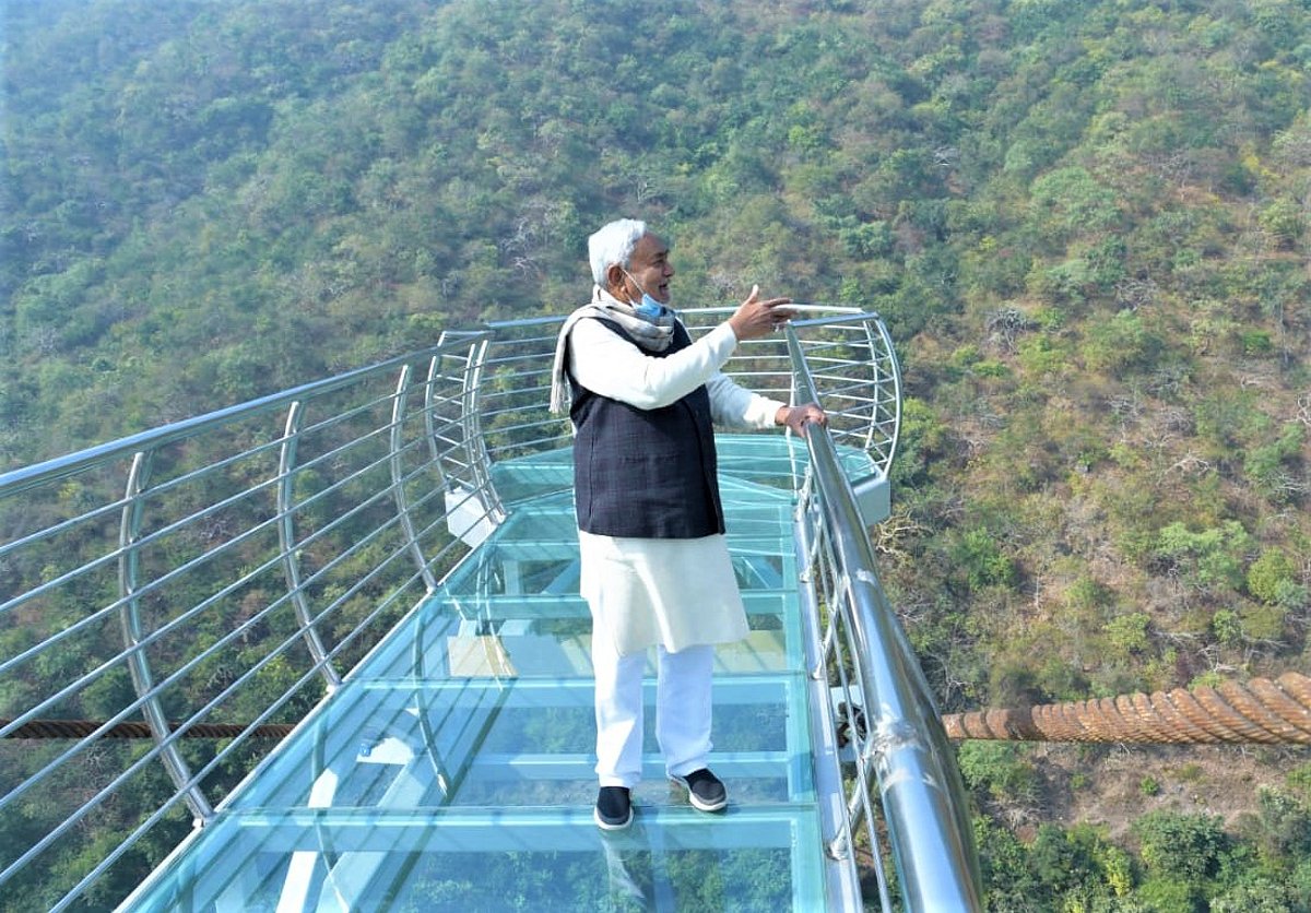 Tourists, behold! This marvellous glass bridge at Bihar's Rajgir will open for safari-lovers from March next year - Vimarsana News