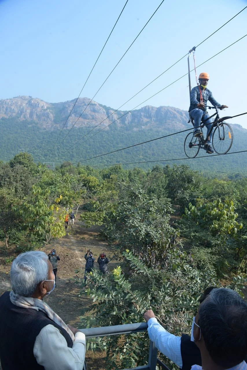 Tourists, behold! This marvellous glass bridge at Bihar's Rajgir will open for safari-lovers from March next year