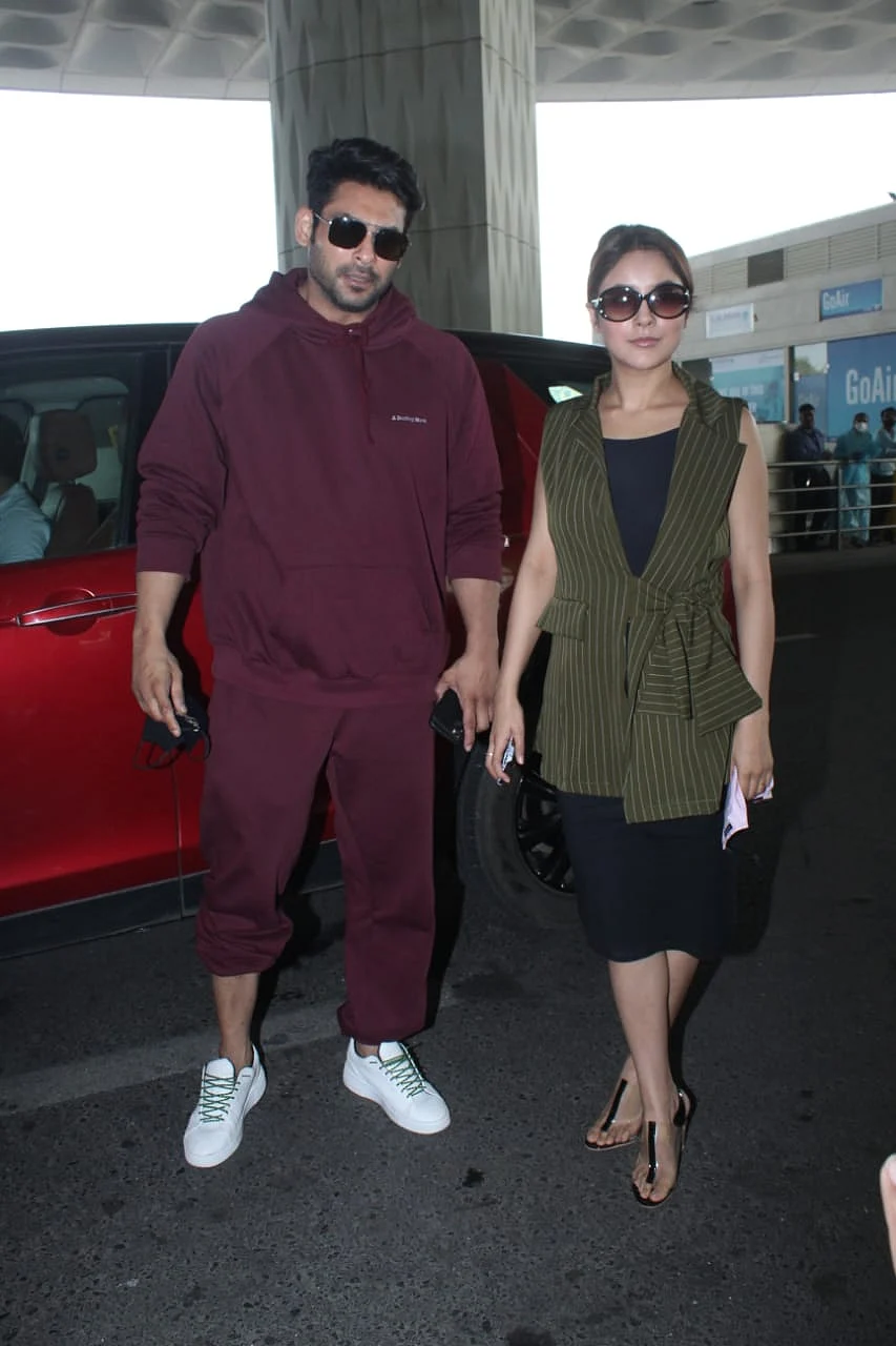 In Pics: 'BB13' couple Sidharth Shukla and Shehnaaz Gill head to Goa to shoot Valentine’s Day-themed music video
